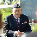 K výročí 100 let od narození válečného veterána Panského zněly čestné salvy