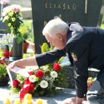 K výročí 100 let od narození válečného veterána Panského zněly čestné salvy