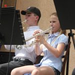 ZUŠ open v Milevsku. Amfiteátr ožil muzikou i výtvarnými aktivitami