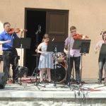 ZUŠ open v Milevsku. Amfiteátr ožil muzikou i výtvarnými aktivitami