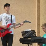 ZUŠ open v Milevsku. Amfiteátr ožil muzikou i výtvarnými aktivitami