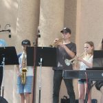 ZUŠ open v Milevsku. Amfiteátr ožil muzikou i výtvarnými aktivitami
