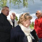 Pamětní deska v Milevsku připomíná, že tu Jára Cimrman vynalezl ventilátor