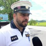 VIDEO: Manévry na Písecku. Silnice obsadila dopravní policie, létal i vrtulník