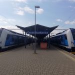 Z Českých Budějovic se do čtyř směrů poprvé rozjely nové vlaky RegioPanter
