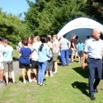 Na zahradě táborské zdravotnické školy pořádali sportovně zdravotnické odpoledne