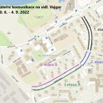 Opravy páteřní silnice na sídlišti Vajgar začínají. Omezí průjezd, parkování i MHD