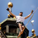 Slacklineři ovládnou Krumlov. Předvedou umění v oblacích