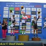 Společné mistrovství ČR a SR v silniční cyklistice odstartovalo časovkou v Kovářově