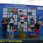 Společné mistrovství ČR a SR v silniční cyklistice odstartovalo časovkou v Kovářově