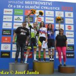 Společné mistrovství ČR a SR v silniční cyklistice odstartovalo časovkou v Kovářově