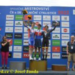 Společné mistrovství ČR a SR v silniční cyklistice odstartovalo časovkou v Kovářově
