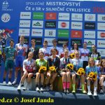 Společné mistrovství ČR a SR v silniční cyklistice odstartovalo časovkou v Kovářově