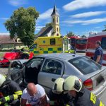 Aktualizováno: Silnici I/20 uzavřela nehoda v Češňovicích. Objížďky jsou komplikované pro nákladní vozy