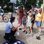 Při preventivní akci v Třeboni policisté zkontrolovali tři sta cyklistů. Vyslechli si i nadávky