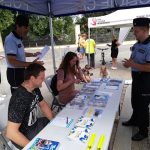 Při preventivní akci v Třeboni policisté zkontrolovali tři sta cyklistů. Vyslechli si i nadávky