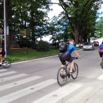Při preventivní akci v Třeboni policisté zkontrolovali tři sta cyklistů. Vyslechli si i nadávky