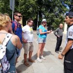 Při preventivní akci v Třeboni policisté zkontrolovali tři sta cyklistů. Vyslechli si i nadávky