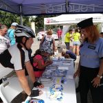 Při preventivní akci v Třeboni policisté zkontrolovali tři sta cyklistů. Vyslechli si i nadávky