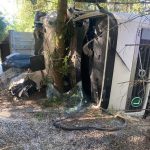 K nehodě kamionu u Nové Vsi:  Zaklíněného řidiče vyprošťovali hasiči 40 minut