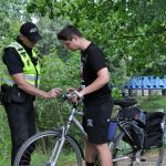 Městská policie v Písku uspořádala preventivní akci zaměřenou na cyklisty
