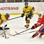 Motor doma utrpěl debakl od prvoligové Třebíče, debutoval juniorský gólman Cinka