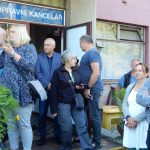 V pátek se lidé loučili s železniční stanicí Roudná a částí tratě č. 220 v úseku Soběslav – Doubí u Tábora