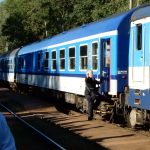 V pátek se lidé loučili s železniční stanicí Roudná a částí tratě č. 220 v úseku Soběslav – Doubí u Tábora