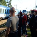 V pátek se lidé loučili s železniční stanicí Roudná a částí tratě č. 220 v úseku Soběslav – Doubí u Tábora