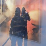 Rytíře V kouři a v plamenech představují fotografie v Galerii 140