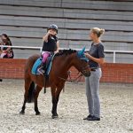 Pony hrátky v hřebčinci přerušil nepříjemný pád dítěte. Naštěstí vše dobře dopadlo