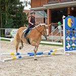 Pony hrátky v hřebčinci přerušil nepříjemný pád dítěte. Naštěstí vše dobře dopadlo