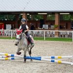 Pony hrátky v hřebčinci přerušil nepříjemný pád dítěte. Naštěstí vše dobře dopadlo