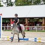 Pony hrátky v hřebčinci přerušil nepříjemný pád dítěte. Naštěstí vše dobře dopadlo