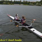 Táborské posádky zvítězily na domácích závodech ve veslování šestnáctkrát