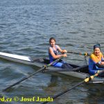 Táborské posádky zvítězily na domácích závodech ve veslování šestnáctkrát