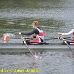 Táborské posádky zvítězily na domácích závodech ve veslování šestnáctkrát