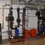 Na plaveckém stadionu v Písku pokračuje první etapa rekonstrukce vzduchotechniky