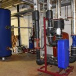 Na plaveckém stadionu v Písku pokračuje první etapa rekonstrukce vzduchotechniky