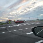 Na chýnovském obchvatu už je první bouračka