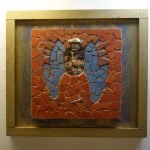 Irena Budweiserová ukončí výstavu svých mozaikových obrazů v Rudolfově koncertem