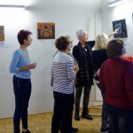 Irena Budweiserová ukončí výstavu svých mozaikových obrazů v Rudolfově koncertem