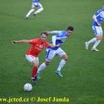 Táborsko sehrálo se Zbrojovkou skvělou pohárovou partii s hořkým koncem