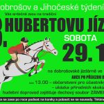 V sobotu vyjede z Dobrošova na Písecku Hubertská jízda. Již po osmnácté