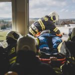 Pavilon českobudějovické nemocnice cvičně zachvátil požár, hasiči evakuovali pacienty