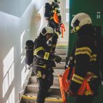 Pavilon českobudějovické nemocnice cvičně zachvátil požár, hasiči evakuovali pacienty