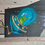 Podchod u Měšic dostal graffiti výzdobu. Změnil se k nepoznání