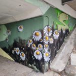 Podchod u Měšic dostal graffiti výzdobu. Změnil se k nepoznání