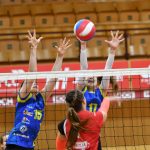 Volejbalistky Českých Budějovic patří do středu první ligy, na vedoucí Liberec B nestačily