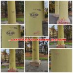 Altán v Rennerových sadech znovu počmárali vandalové. Město ho ošetří antigrafittovým nátěrem